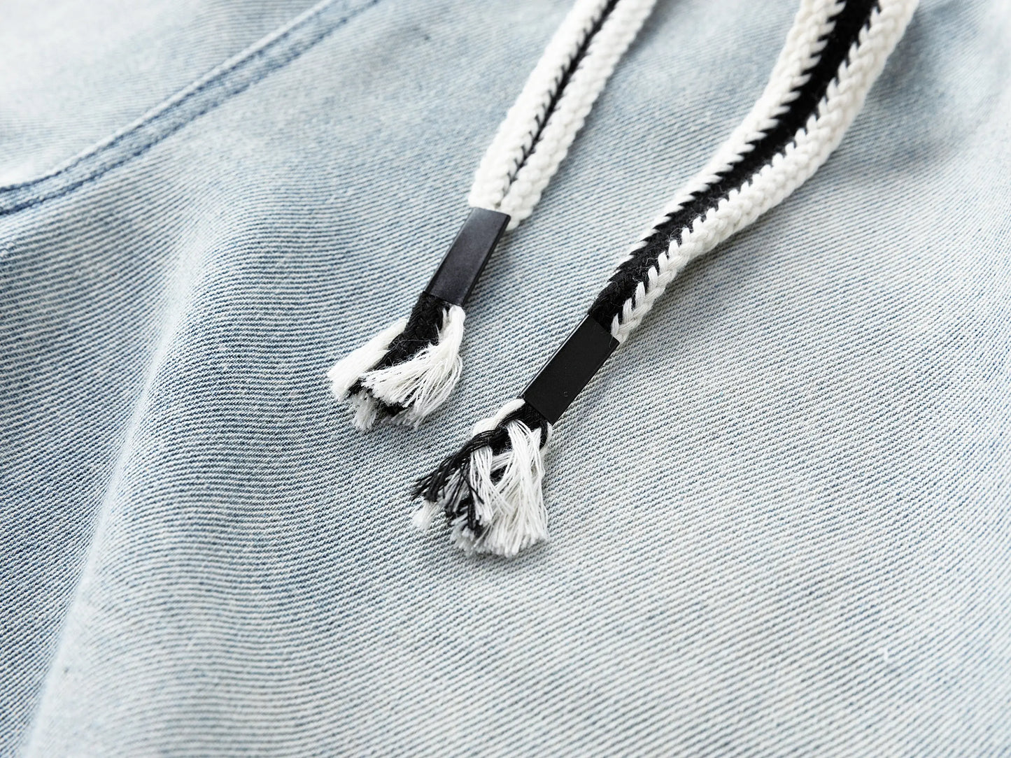 Menswear Baggy Jorts - Men'S Denim Shorts with Elastic Drawstring Waistband, Loose Fit, Knee-Length, plus Sizes, Casual Street Style for Spring Summer, Ideal for Workouts & Everyday Wear, Men'S Jorts, Oversize, Polyester, Clothes, Oversized