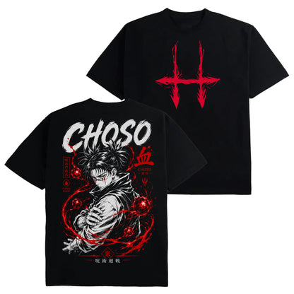 [Uchiha Fashion] Limited Choso - Jujutsu Kaisen #35 Hoodie T-Shirt Sweatshirt, Retro Vintage Unisex Graphic 90S Cotton, Gift for Wibu, Anime Manga Y2K Streetwear